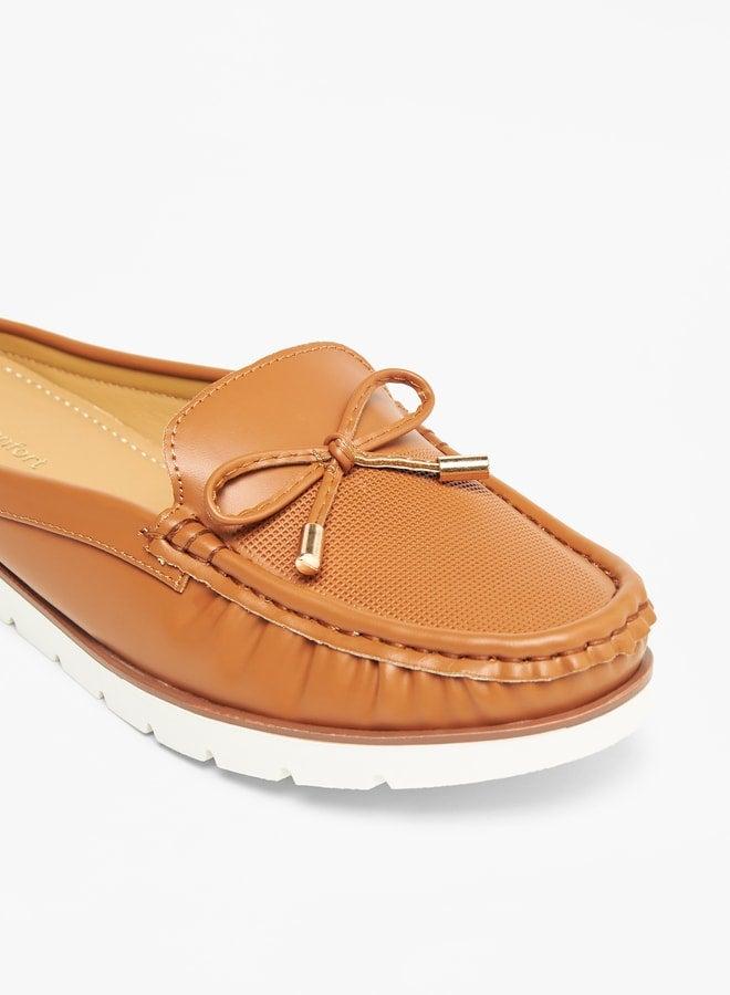 Le Confort Bow Accent Slip-On Mules - Image 4