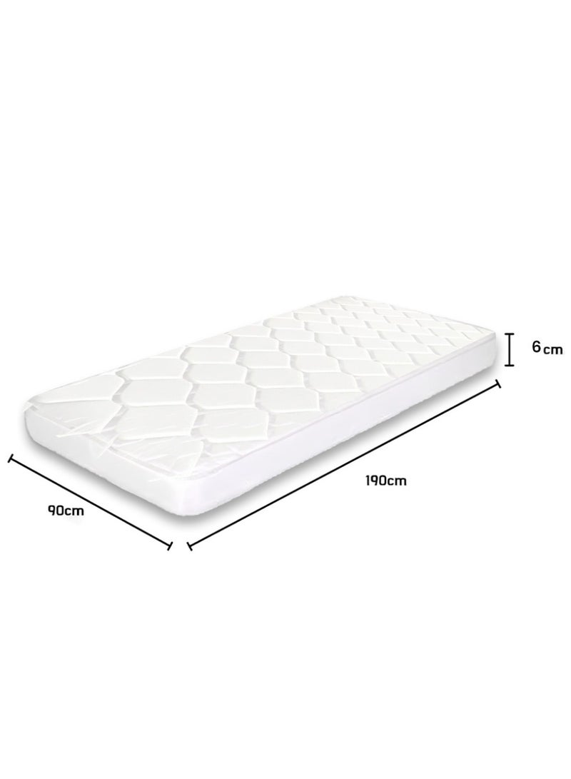 INFINI HOMES Medical Mattress - White, 90x190x6 - Image 3