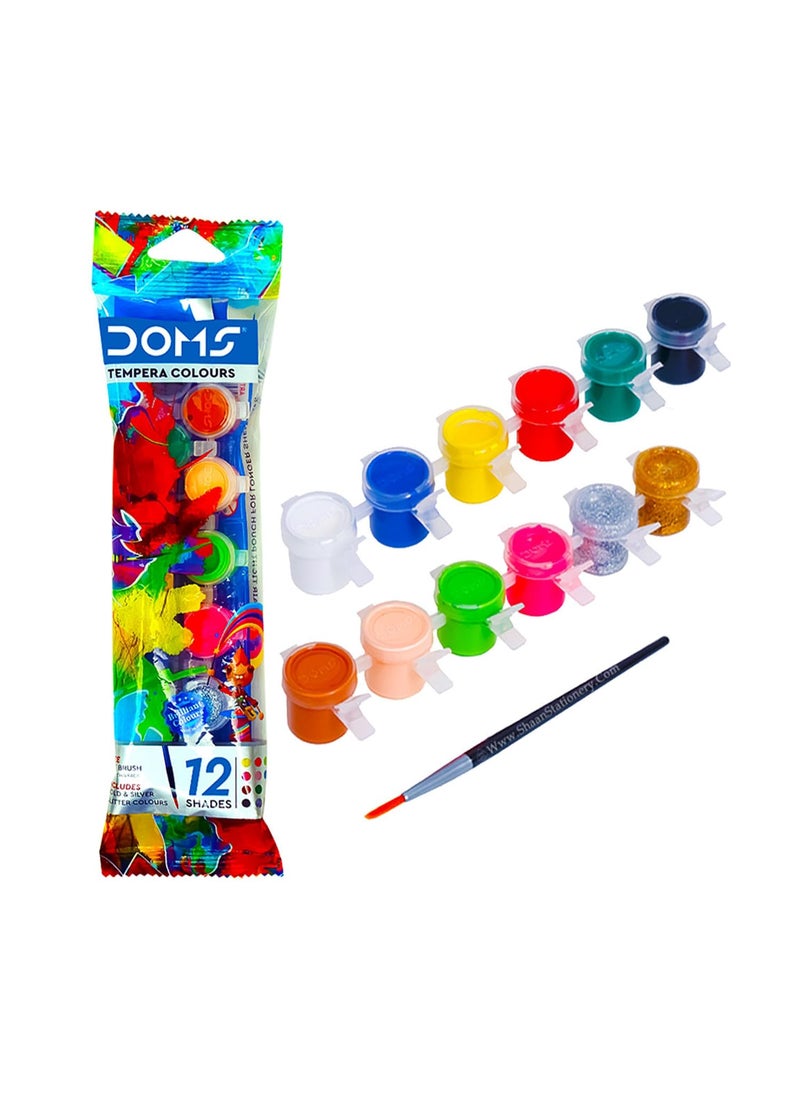 Shraddha gift art MDF Base for Painting Cutout Crafts Board with Paints and Brush  - Image 4