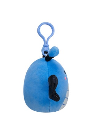 Little Plush 3.5 inch Clip-On Waverly Blue Butterfly with Dark Blue Wings Officially Licensed Kellytoy Plush Toy Colorful Soft Gift for Kids Girls & Boys Washable Squishy Stuff Toy Multicolor All Age - view 3
