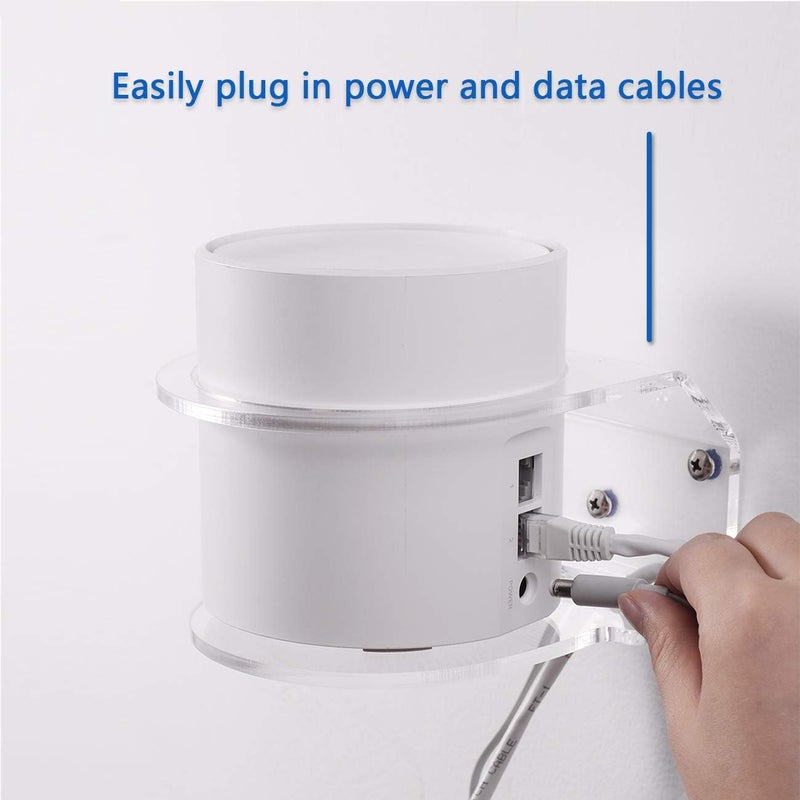 هولاكا حامل الحائط HOLACA لـ TP-Link Deco X20/ X60/ X68 (عبوة من 2) - Image 3
