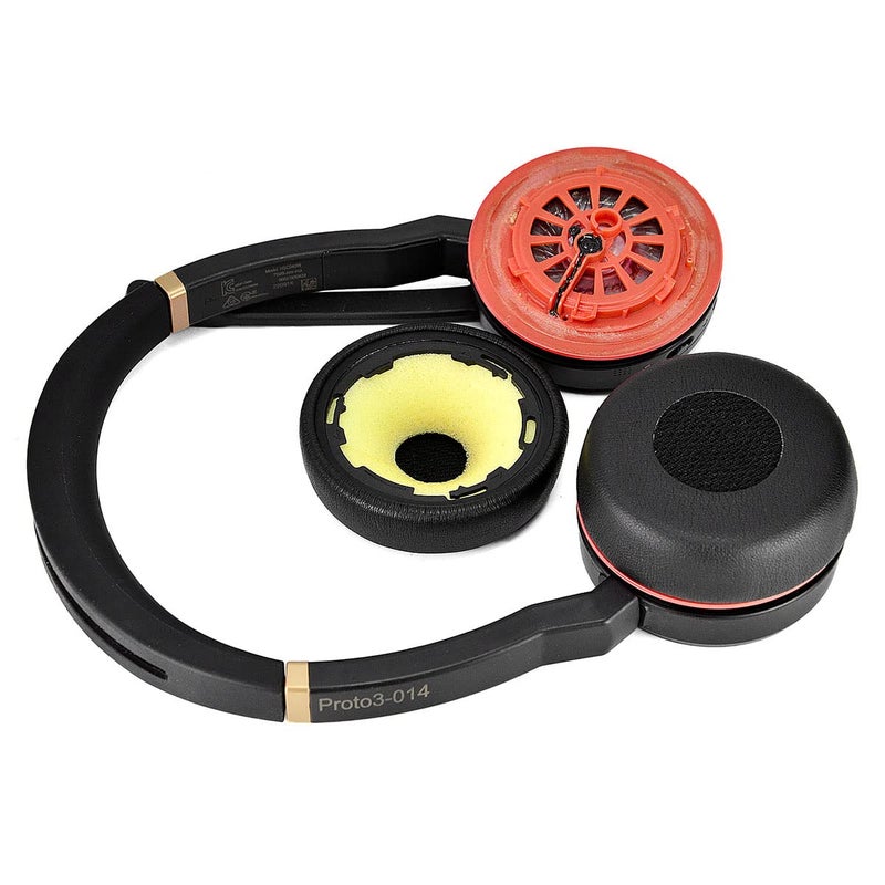 XBERSTAR Replacement Ear Pads Cushions Cover Repair Parts Compatible with Jabra Evolve 75 75+ / 75 UC / 75MS - Image 4