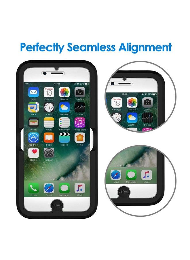 Jetech Screen Protector For Iphone 8 Plus Iphone 7 Plus Iphone 6S Plus Iphone 6 Plus 5.5 Inch Tempered Glass Film With Easy Installation Tool 2 Pack - Image 3