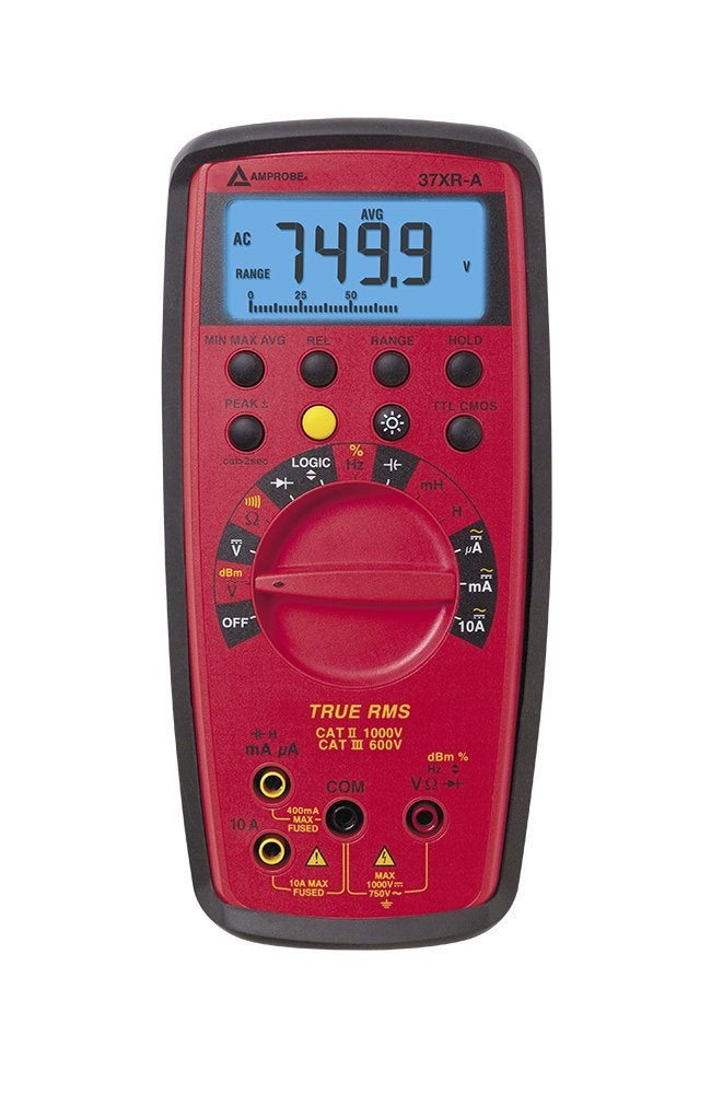 Amprobe 37XR-A True RMS Digital Multimeter with Component Logic Test - Image 1