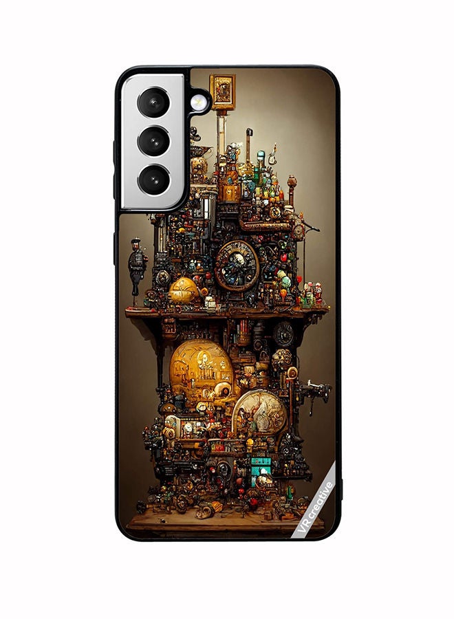 VR CREATIVE Protective Case Cover For Samsung Galaxy S22 5G Jigsaw Puzzles Design Multicolour - Image 1