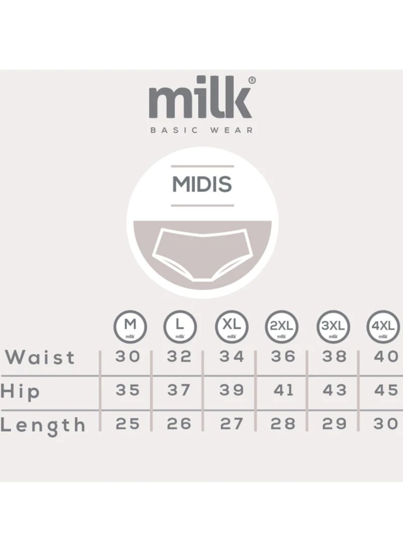 Milk - MILK® Essences Women Midi Bundle of 3 Mix Colored Midis - Image 1
