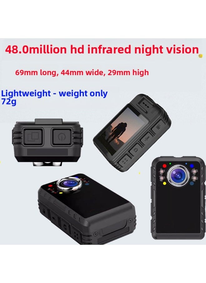 Generic Police Camera King Wing Law Enforcement Recorder Hd 4k Infrared Night Vision X1 X2 X3 X4 X5 X6 X7 X8 X9-Body Color:Official Standard ConfiGuration (128G)  - Image 2