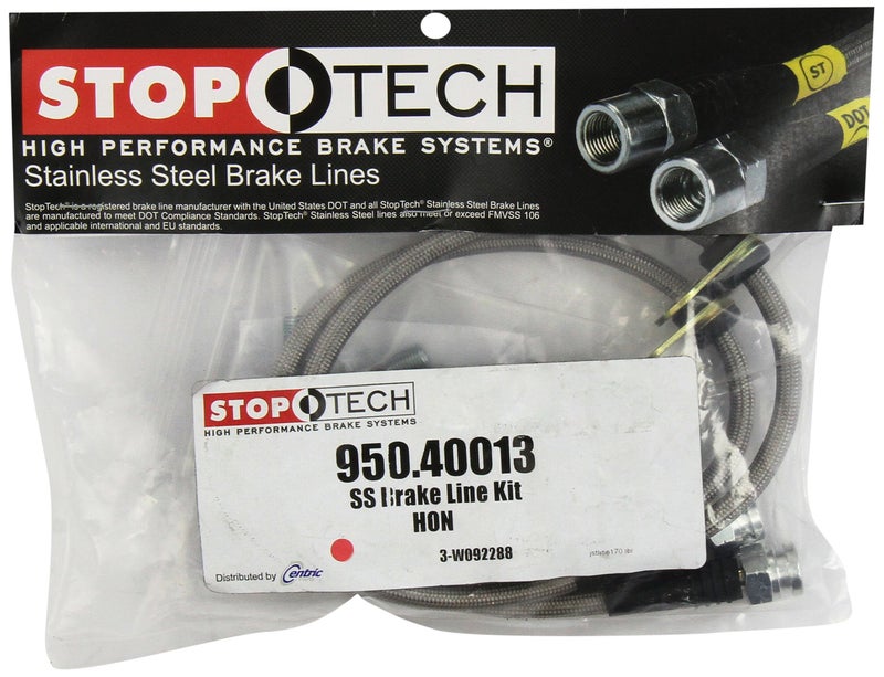StopTech (950.40013) Brake Line Kit, Stainless Steel - Image 2