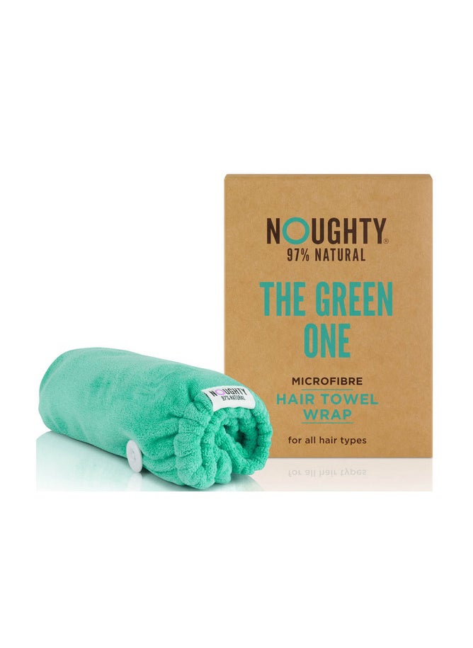 NOUGHTY - Noughty Hair Towel Green - Image 1