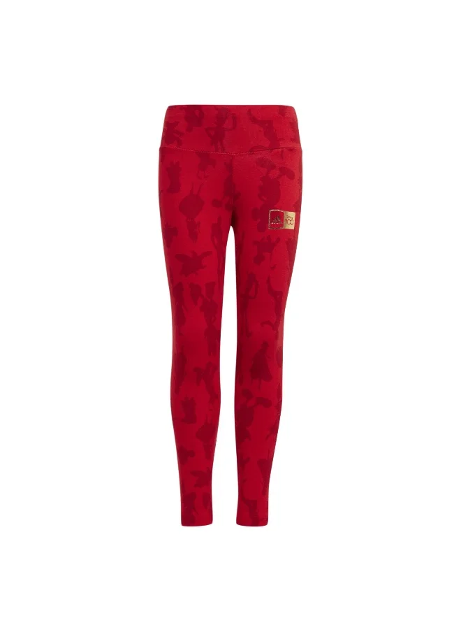 اديداس adidas Lk Dy 100 Leg Red Training Tights 1824