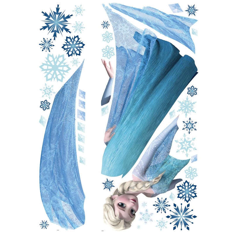 Disney RoomMates Disney Frozen Elsa Giant Peel and Stick Wall Decals by RoomMates, RMK2371GM - Image 4