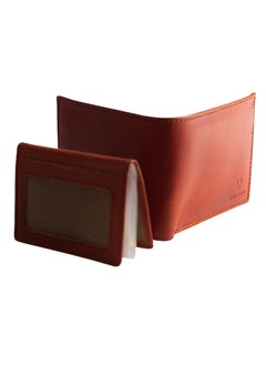Generic Men's Wallets (AM 2052) Genuine Leather Mens Bifold Wallets with Zipper Coin Pocket Casual Men Purse Slim Wallet.  - Image 3