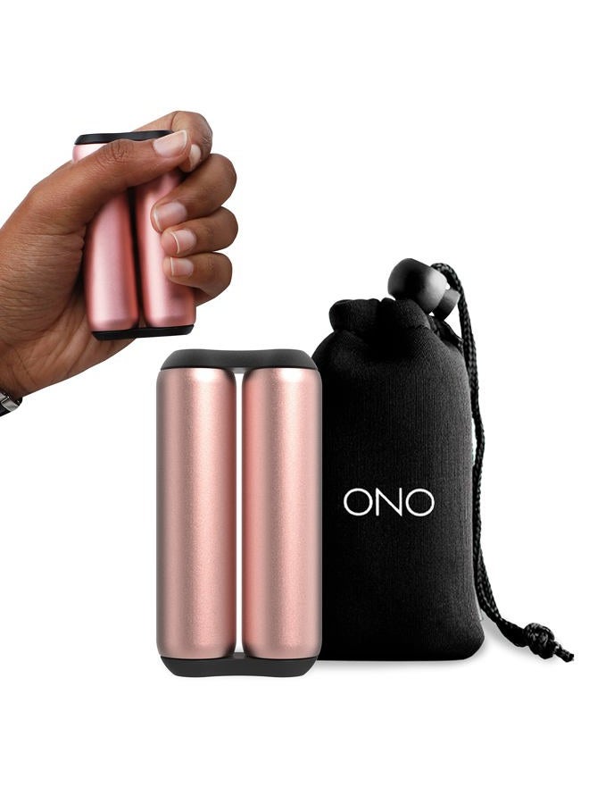 ONO دوران الذهب الوردي - (الأصلي) لعبة فidget محمولة للبالغين | تساعد في تخفيف التوتر والقلق والضغط | تعزز التركيز والوضوح | تصميم مدمج وقابل للحمل - Image 1