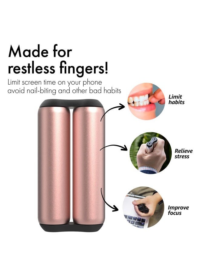 ONO دوران الذهب الوردي - (الأصلي) لعبة فidget محمولة للبالغين | تساعد في تخفيف التوتر والقلق والضغط | تعزز التركيز والوضوح | تصميم مدمج وقابل للحمل - Image 5