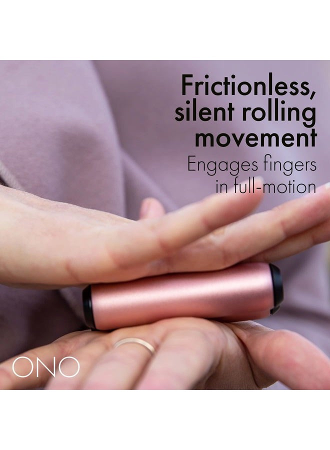ONO دوران الذهب الوردي - (الأصلي) لعبة فidget محمولة للبالغين | تساعد في تخفيف التوتر والقلق والضغط | تعزز التركيز والوضوح | تصميم مدمج وقابل للحمل - Image 4