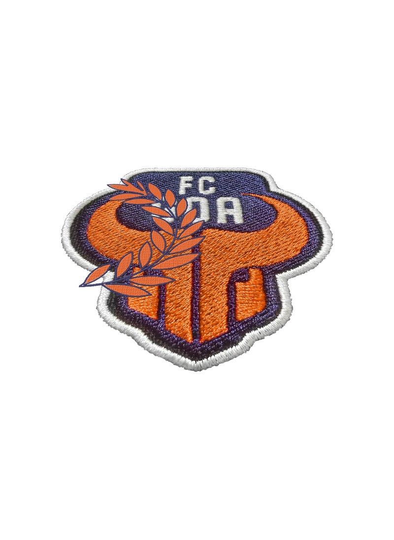 ILMUSH Pack of 2 Ignore GarlandWreath Ironon or Sewon Embroidered Patch for Embroidery on Accessories FC GoaGoa ILMUSH 275 X 3 inches  - Image 3