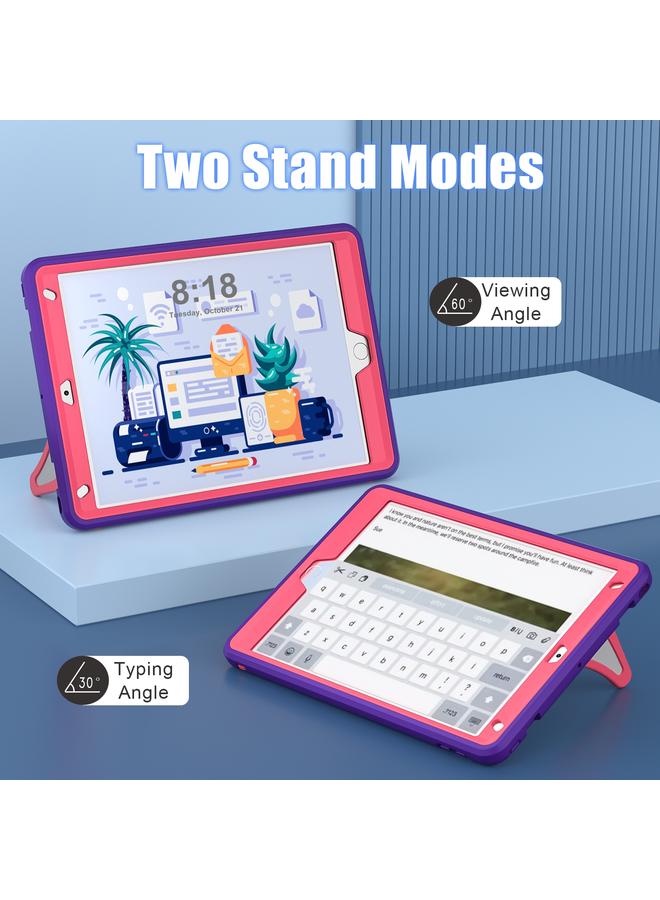 Zaboon Case For iPad 10.2 2021 / 2020 / 2019 Silicone + PC Shockproof Protective Tablet Case - Image 3