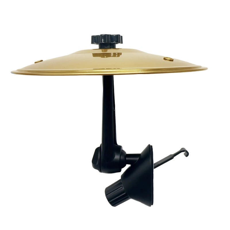 Car Air Vent Clip - Decorative Cymbal Shape Percussion Ornament for Interior - Image 1