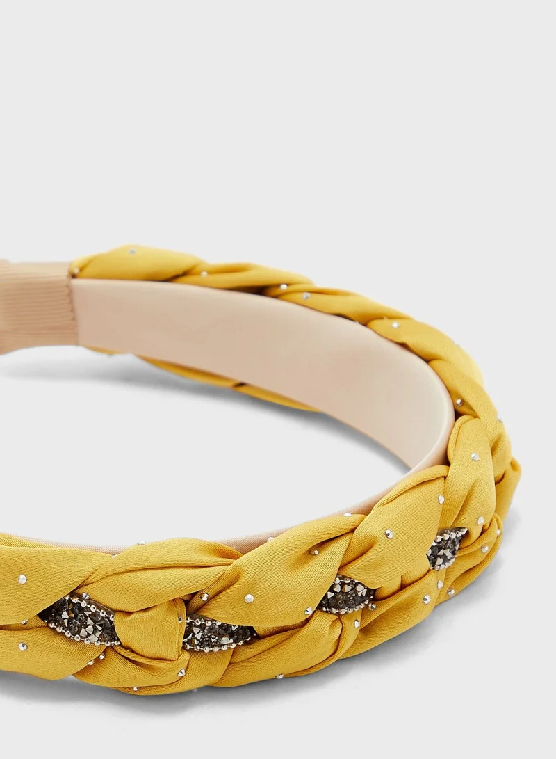 Ella Limited Edition Braided Embellished Headband