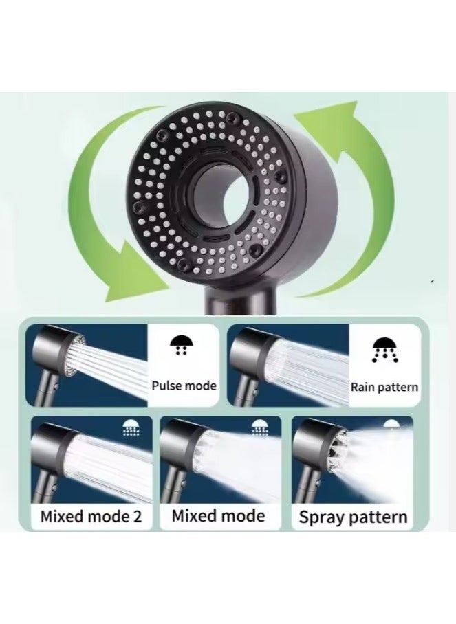 FAWER Faucet & Shower 5 Function Filtered Hand Shower Head  - Image 3