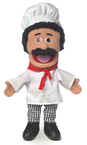 Silly Puppets 14 Chef Luigi Hand Puppet - Image 1