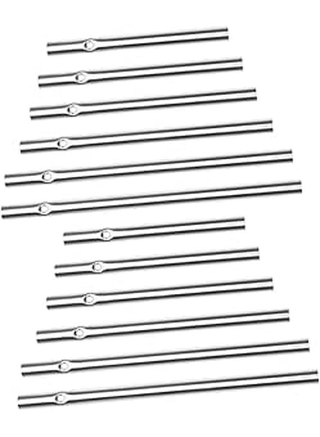 12 Pcs DIY Metal Wind Chime Pipes Kit for Outdoor Garden Decoration Crafting - Image 1