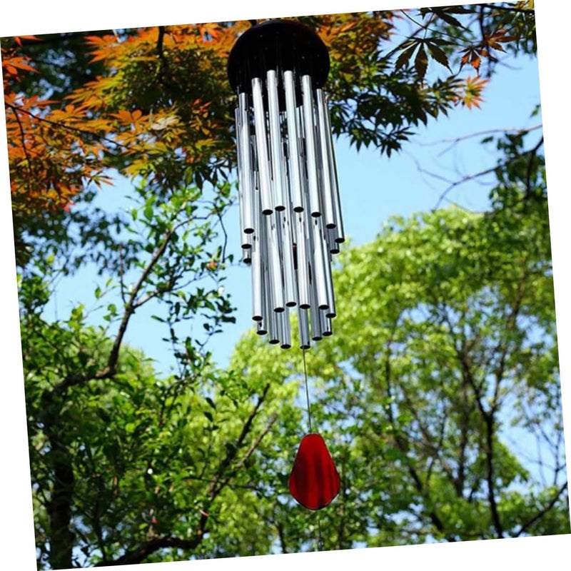 12 Pcs DIY Metal Wind Chime Pipes Kit for Outdoor Garden Decoration Crafting - Image 5