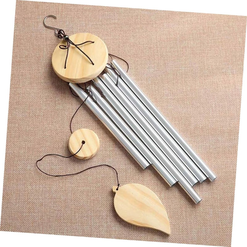 12 Pcs DIY Metal Wind Chime Pipes Kit for Outdoor Garden Decoration Crafting - Image 4