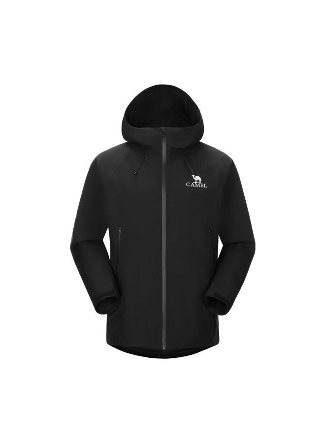 camel Camel Outdoor Single-layer Waterproof Jacket, Unisex Triple-protection Mountaineering Suit 6b001 Planet Purple, Unisex Xxxl  - Image 5