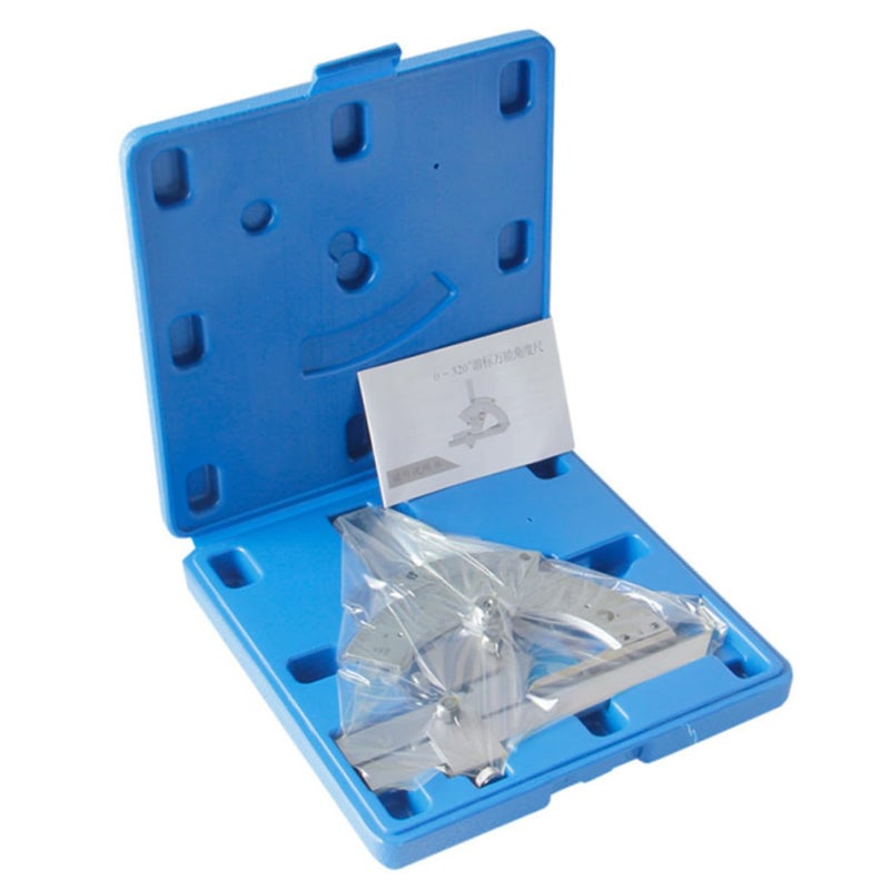 320 Degree Angle Measuring Ruler with Edge Extension for Surveyors and Engineers - Image 2