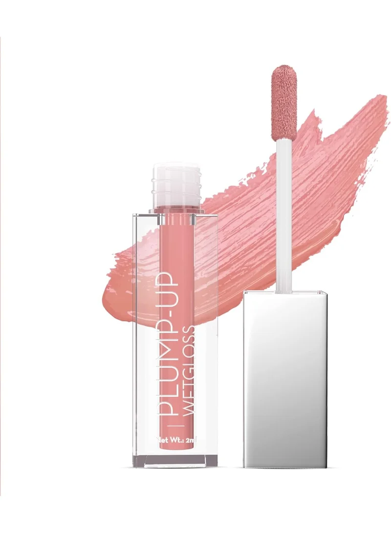 Swiss Beauty Swiss Beauty Plump-Up Wet Lightweight Lip Gloss With High Shine Glossy Finish For Fuller And Plump Lips | Shade- Barely There, 2Ml|