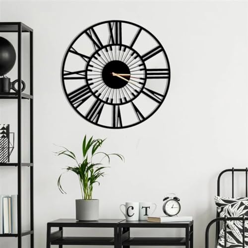 AVVIC MART Home Decoration European Peacock Analog Wall Clock Crystal Luxury Living Room Creative Personality Art,Metal,Blue,Birds(Style 16) - Image 4
