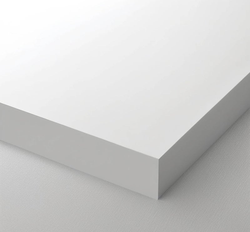 Bestone products Bestone products Table Top for CentreSofaOfficeCoffee Table Folding Wall Brackets Shelf Top Laminated Sanmica Semi Gloss Finish with Deco White Polish Color White 24x20 inches  - Image 4