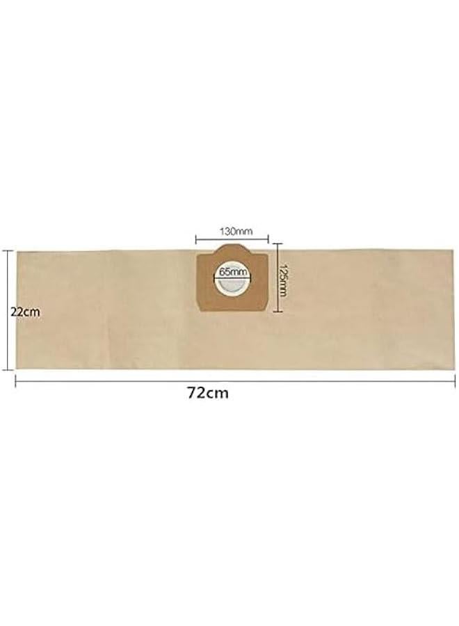 HOOKOR 5pcs Vacuum Cleaner Bags Dust Bag Filter Paper Bag For Karcher WD3 WD 3.300 M WD 3.200 WD3.500 SE 4001 SE 4002 WD3 P 6.959-130 Bag Filter - Image 4