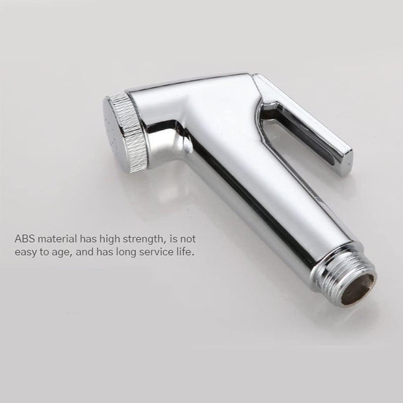 YS0911 Portable Bidet Sprayer Set with Spring Hose & Holder - Warm Water Handheld for Toilet & Cloth Diaper Sprayer - Image 3
