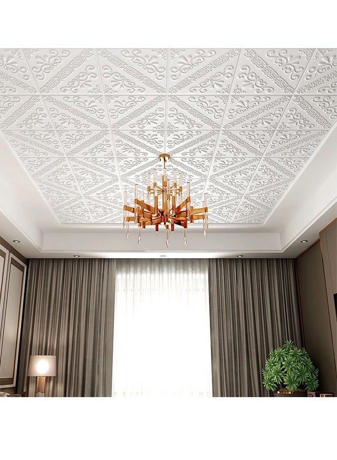 fashionhome ملصقات حائط ديكورية ثلاثية الأبعاد مقاومة للزيوت ذاتية اللصق مكونة من 10 قطع  - Image 3