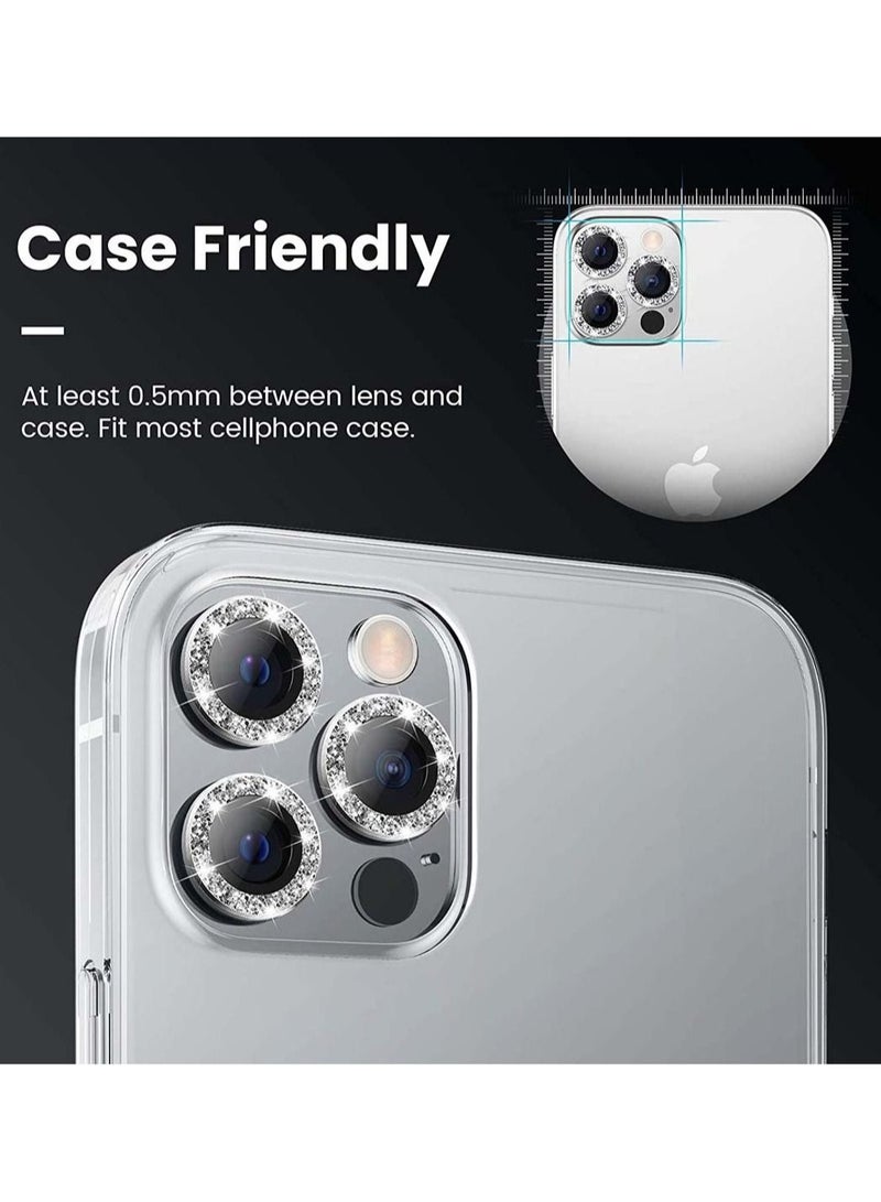 Captaintech Camera Lens Protector Camera Lens Protector for iPhone 12 Pro Max 9H Tempered Glass Camera Cover Screen Protector for iPhone12 Pro Max 6.7 inch - Image 3