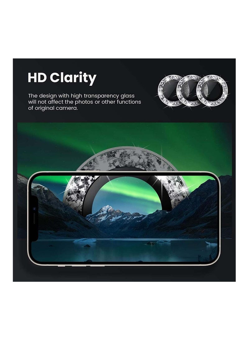 Captaintech Camera Lens Protector Camera Lens Protector for iPhone 12 Pro Max 9H Tempered Glass Camera Cover Screen Protector for iPhone12 Pro Max 6.7 inch - Image 4