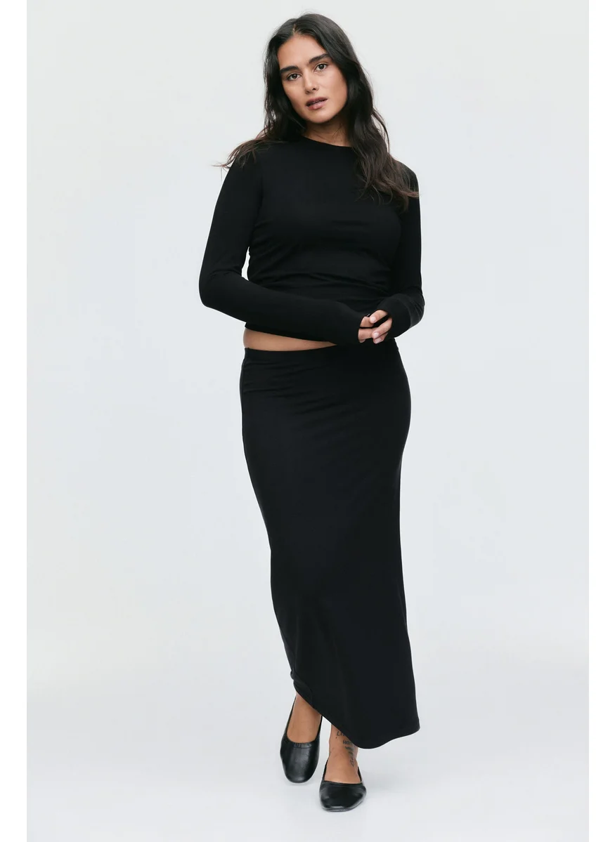 اتش اند ام Fitted Cotton Top