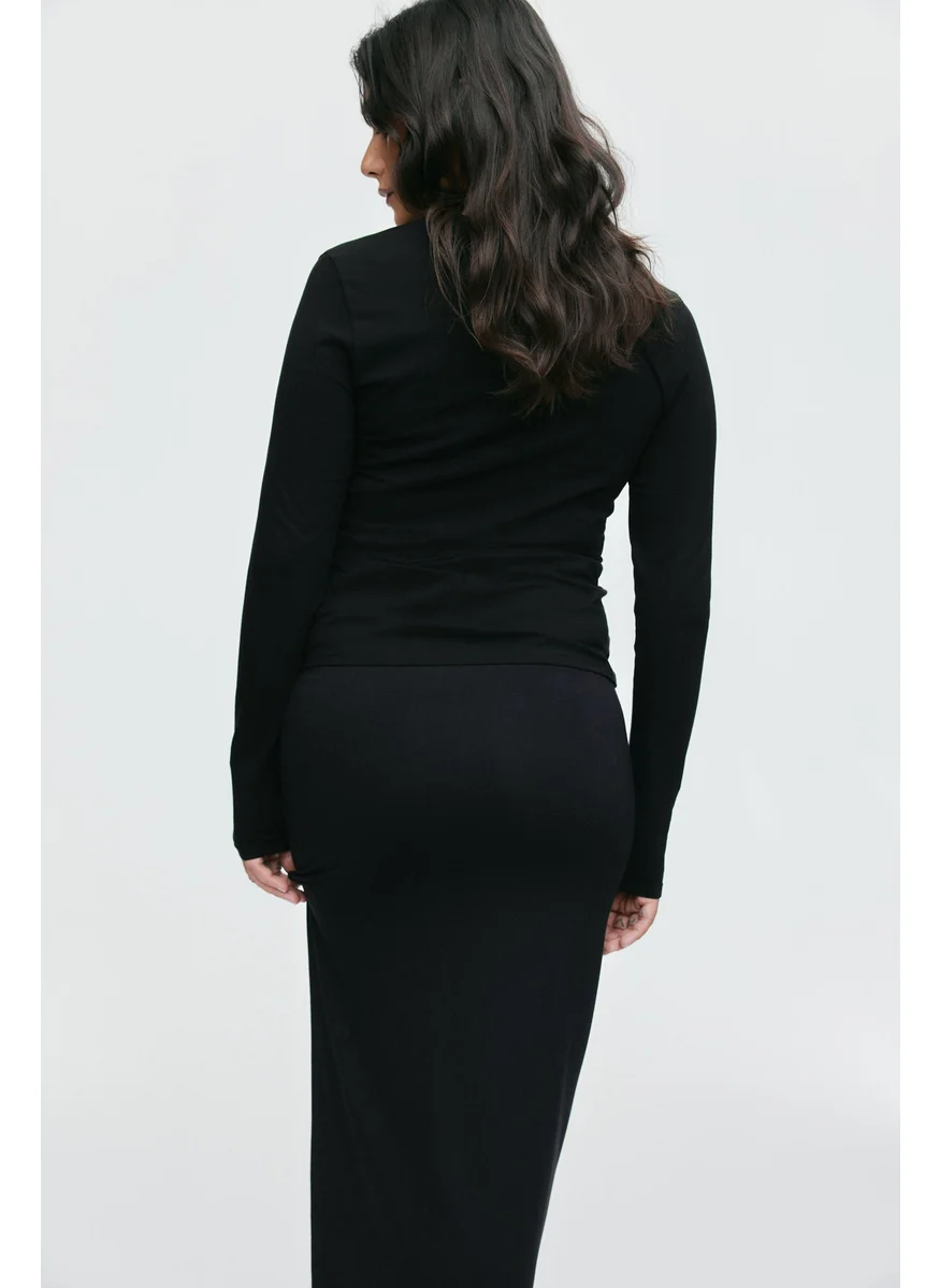 اتش اند ام Fitted Cotton Top