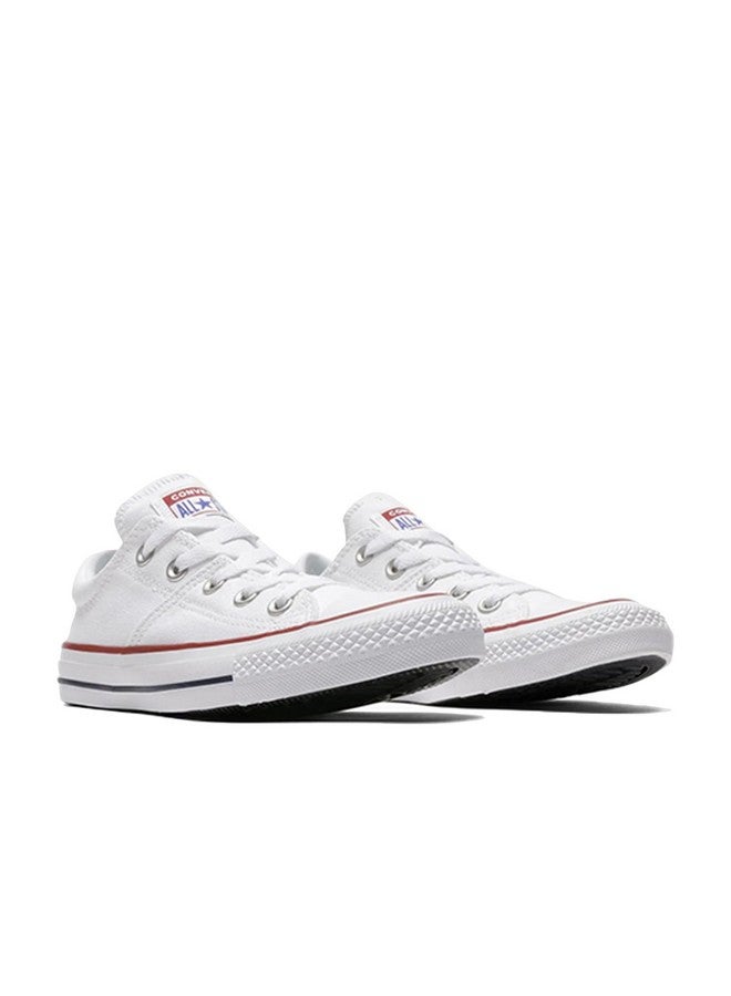 كونفرس حذاء رياضي نسائي من Converse Chuck Taylor All Star Madison منخفض الرقبة باللون الأبيض - Image 3