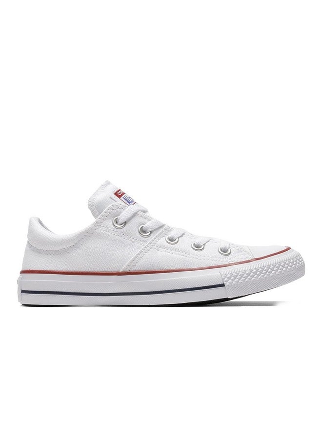 كونفرس حذاء رياضي نسائي من Converse Chuck Taylor All Star Madison منخفض الرقبة باللون الأبيض - Image 2