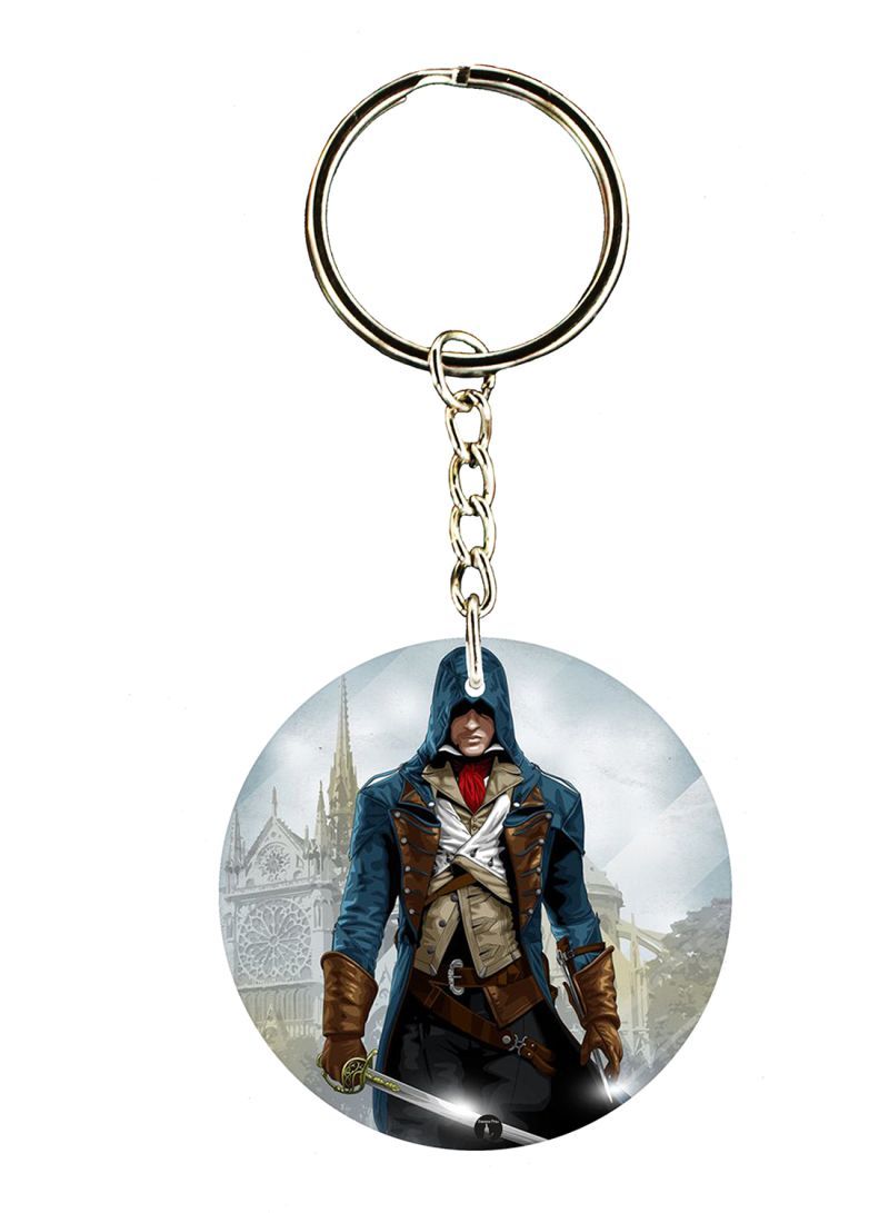 Assassin's Creed Double Side Printed Keychain