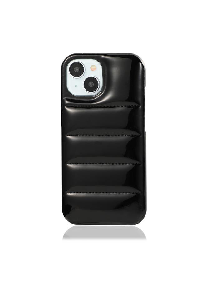 S-TOP Case For iPhone 15 Plus Laser Aurora Down Jacket All-inclusive Phone Case - Image 1