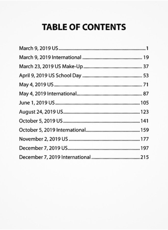 SAT Test Book - Year 2019 Reading (Version 1.1)  - Image 3