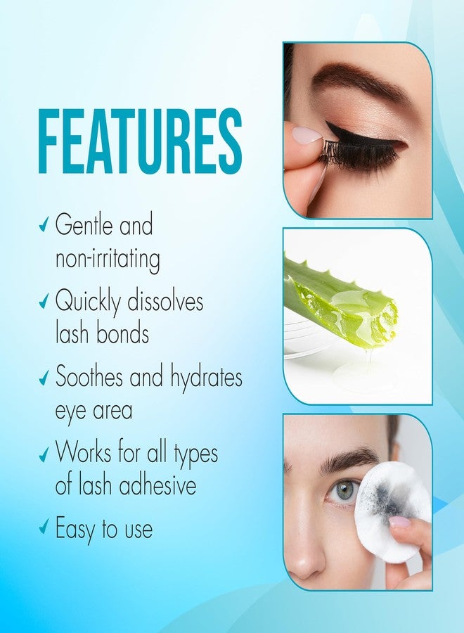 DUO Under Lash Bond Remover – Quick Dissolve Lash Glue Remover for Eyelash Extensions & False Lashes, 2 fl oz - Image 4