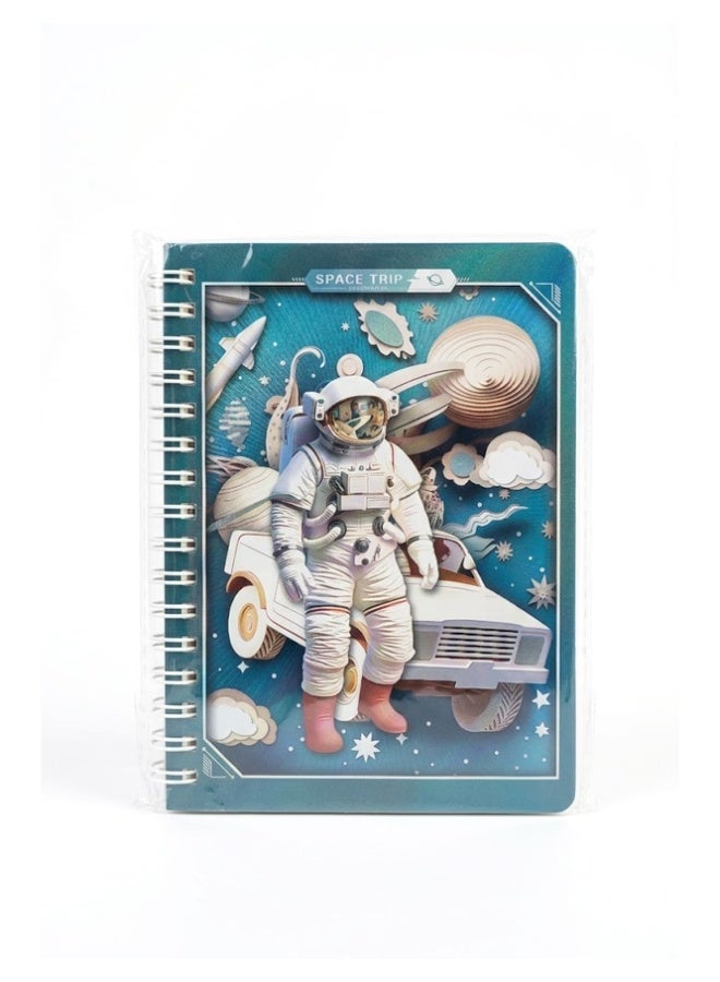 Crazy Boss Premium 10-Piece Aesthetic Notebook & Stationery Set – Includes Various Sizes of Journals (20.3cm, 14.5cm, 10.2cm), Permanent Markers, Gel Pens, Stapler, and Correction Tape - Image 3