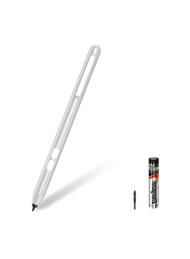 hacey Active Pen for HP Pavilion x360 11m-ad0 14M-ba0 14-cd0 15-br0; HP Envy x360 15-bp0 15-bq0, x360 15-cn0, X2 12-e0xx,X2 12g0xx ; HP Spectre x360 13-ac0xx 15-blxxx (Silver) - Image 1