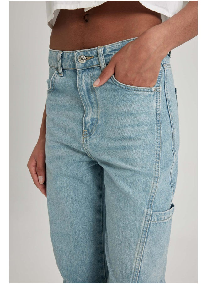 DeFacto - Woman 90'S Wide Leg Denim Trousers - Image 1