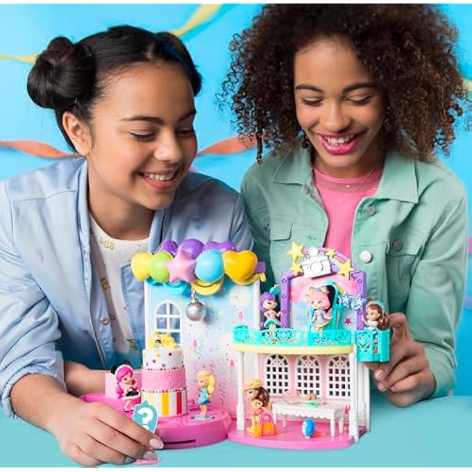 - POPTASTIC PARTY PLAYSET WITH CONFETTI, EXCLUSIVE COLLECTIBLE MINI DOLL AND ACCESSORIES, FOR AGES 4 AND UP, STANDARD - Image 4